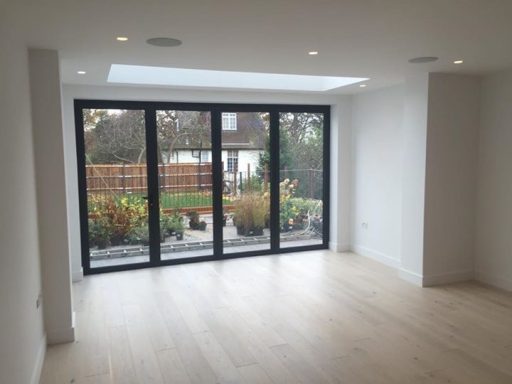 aluminium sliding door rear extension